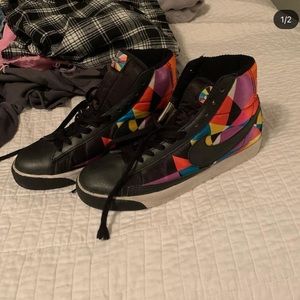 Nike colorful hightops!!